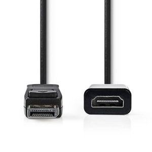 nedis DisplayPort–HDMI Kaapeli 0,2 m