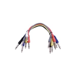 OMNITRONIC Jack cable 6.3 Patchcord mono 6×0.6m