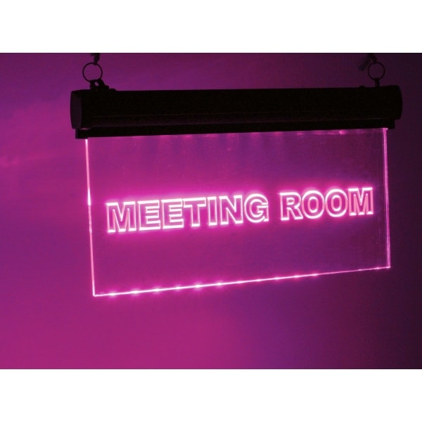 EUROLITE LED sign Meetingroom, RGB