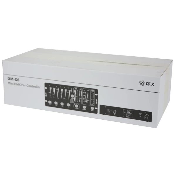 qtx – DM-X6 mini DMX PAR controller