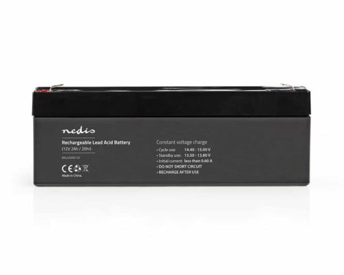 Nedis Ladattava Lyijyhappoakku 12 V | 2 000 mAh | 178 x 34 x 66 mm