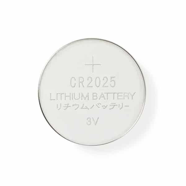 Nedis Litium-Nappiparisto CR2025 | 3 V | 5 kappaletta | Rakko