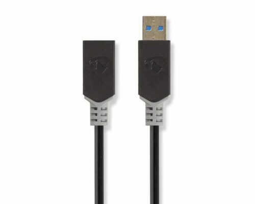 Nedis USB 3.0 -Kaapeli | Type-C, Uros – A, Naaras | 0,15 m | Antrasiitti