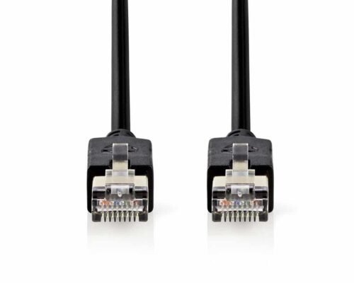 Nedis Cat 6 F/UTP -Verkkokaapeli | RJ45 (8P8C), Uros – RJ45 (8P8C), Uros | 10 m | Antrasiitti