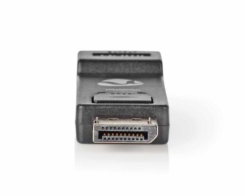 Nedis DisplayPort–HDMI™-Sovitin | DisplayPort, Uros – HDMI, Uros | Musta