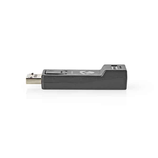 Nedis DisplayPort–HDMI™-Sovitin | DisplayPort, Uros – HDMI, Uros | Musta