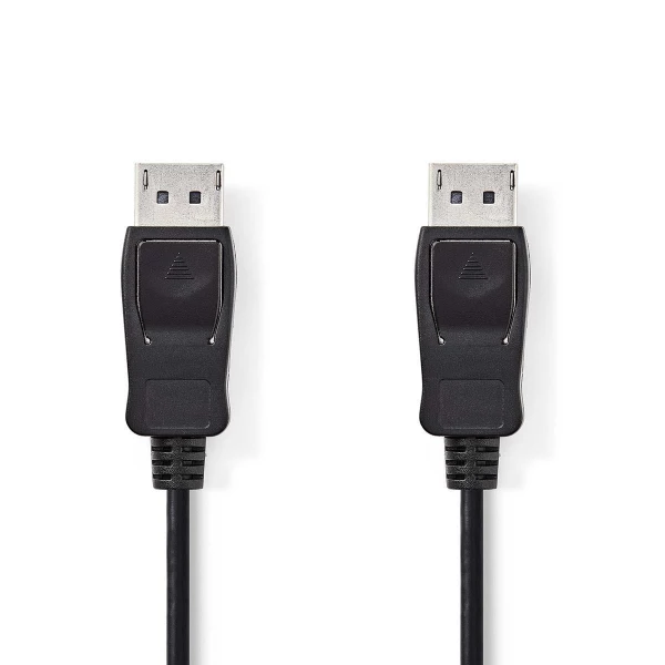 Nedis DisplayPort-Kaapeli | DisplayPort, Uros – DisplayPort, Uros | 2,0 m | Musta