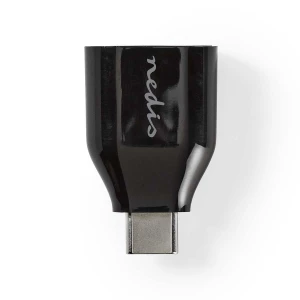Nedis USB-C™ 3.0 -Sovitin | Type-C, Uros – A, Naaras | Musta