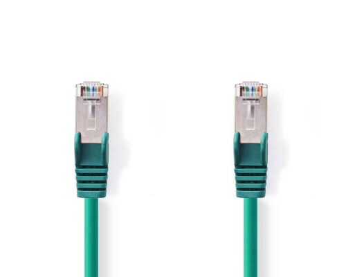 Nedis Cat 6 S/FTP -Verkkokaapeli | RJ45, Uros – RJ45, Uros | 0,5 m | Vihreä