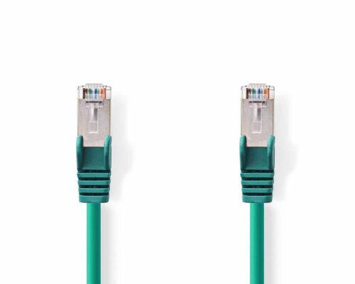 Nedis Cat 6 S/FTP -Verkkokaapeli | RJ45, Uros – RJ45, Uros | 1,0 m | Vihreä