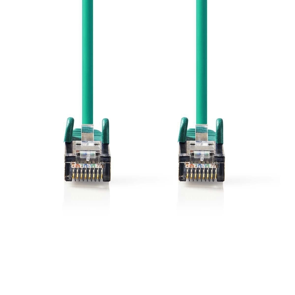 Nedis Cat 6 S/FTP -Verkkokaapeli | RJ45, Uros – RJ45, Uros | 7,5 m | Vihreä