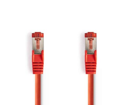 Nedis Cat 6 S/FTP -Verkkokaapeli | RJ45, Uros – RJ45, Uros | 10 m | Punainen