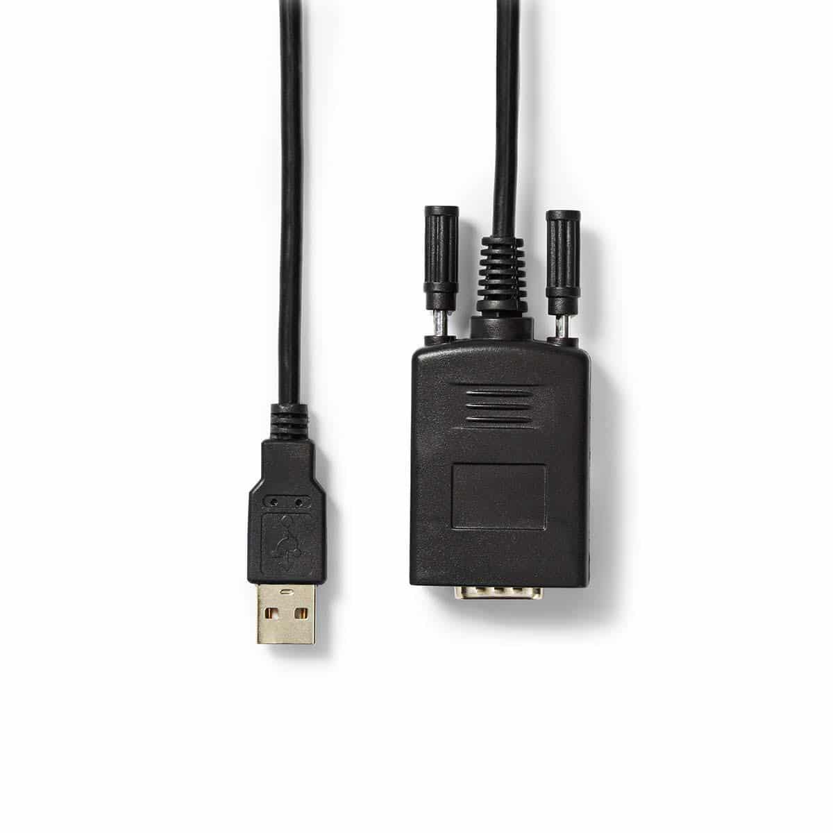 Nedis Muunnin | USB A -uros – RS232-uros | USB 2.0 | Kaapeli 0,9 m