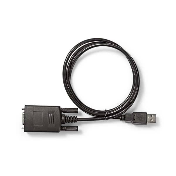 Nedis Muunnin | USB A -uros – RS232-uros | USB 2.0 | Kaapeli 0,9 m