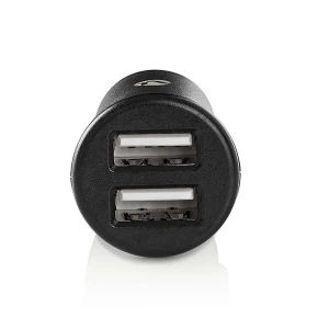 Nedis Autolaturi | 4.8 A | 2 lähtöä | USB-A | Musta