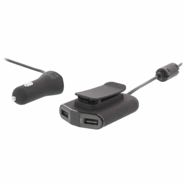Sweex Autolaturi 4-Ulostuloa 9.6 A USB Musta