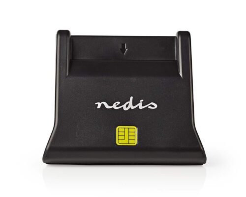 Nedis Smartcard reader | USB 2.0 | Desktop model | Black