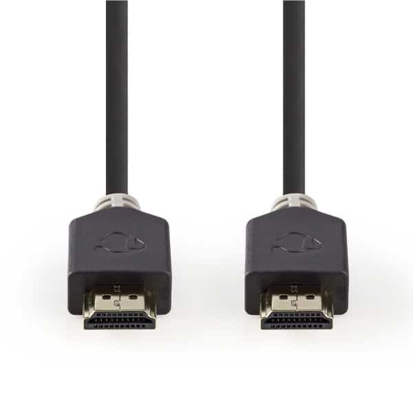 Nedis High Speed HDMI™ -Kaapeli, jossa Ethernet | HDMI™-Liitin – HDMI™-Liitin | 20 m | Antrasiitti