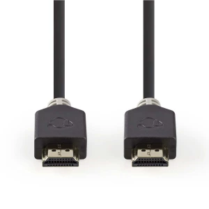 Nedis High Speed HDMI™ -Kaapeli, jossa Ethernet | HDMI™-Liitin – HDMI™-Liitin | 5,0 m | Antrasiitti