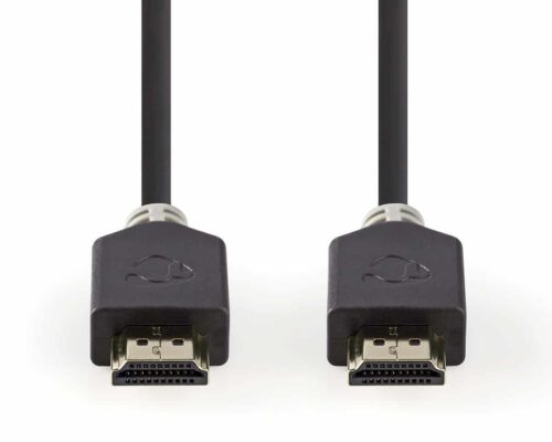 Nedis High Speed HDMI™ -Kaapeli, jossa Ethernet | HDMI™-Liitin – HDMI™-Liitin | 5,0 m | Antrasiitti