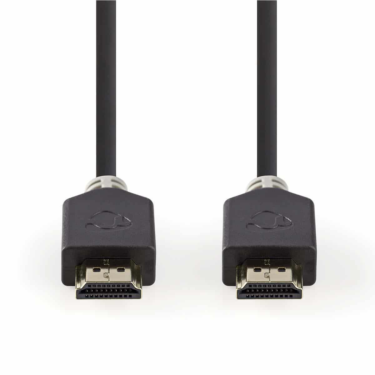 Nedis High Speed HDMI™ -Kaapeli, jossa Ethernet | HDMI™-Liitin – HDMI™-Liitin | 7,5 m | Antrasiitti