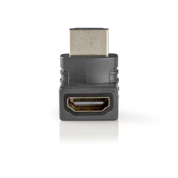Nedis HDMI™-Sovitin | HDMI™-Liitin, Kulma 270° – HDMI™, Naaras