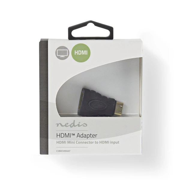 Nedis HDMI™-Sovitin | HDMI™ Mini -Liitin – HDMI™, Naaras