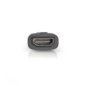 Nedis HDMI™-Sovitin | HDMI™ Micro -Liitin – HDMI™, Naaras