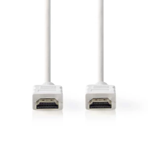 Nedis High Speed HDMI™ -Kaapeli, jossa Ethernet | HDMI™-Liitin – HDMI™-Liitin | 2,0 m | Valkoinen