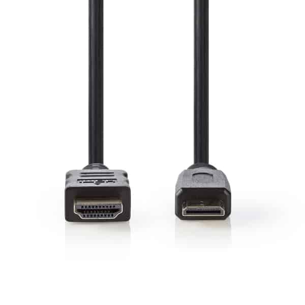 Nedis High Speed HDMI™ -Kaapeli, jossa Ethernet | HDMI™-Liitin – HDMI™ Mini -Liitin | 1,5 m | Musta