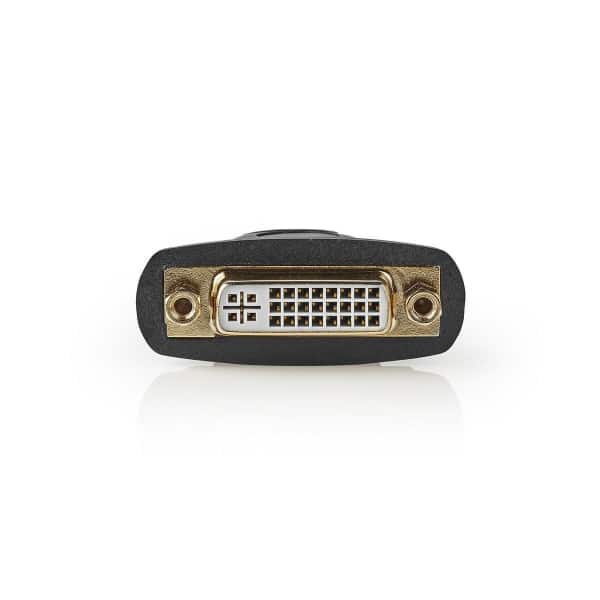 Nedis HDMI–DVI-Sovitin | HDMI, Naaras – DVI-D, 24+1-nastainen Naaras | Musta