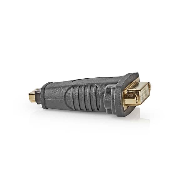 Nedis HDMI–DVI-Sovitin | HDMI, Naaras – DVI-D, 24+1-nastainen Naaras | Musta