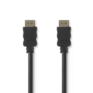 Nedis High Speed HDMI™ -Kaapeli, jossa Ethernet | HDMI™-liitin – HDMI™-liitin | 10 m | Musta