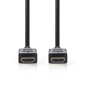 Nedis High Speed HDMI™ -Kaapeli, jossa Ethernet | HDMI™-liitin – HDMI™-liitin | 30 m | Musta