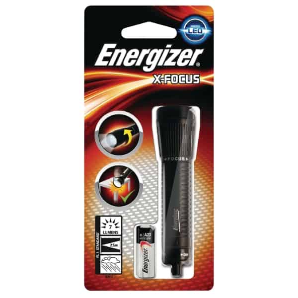 Energizer LED Taskulamppu 7 lm Musta