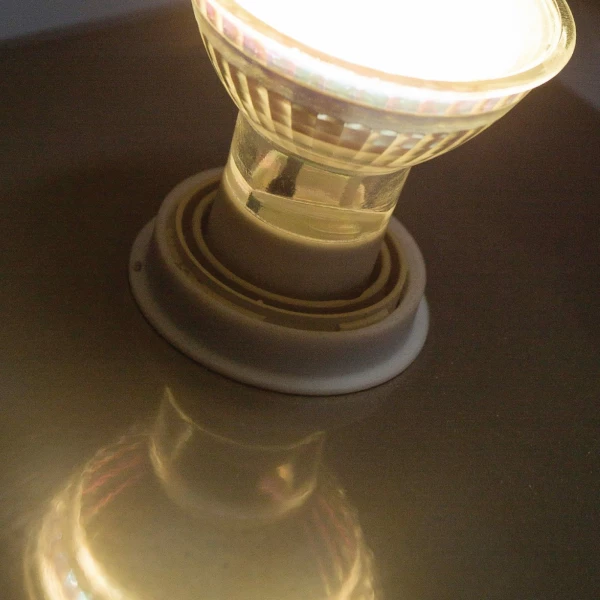 HQ LED-lamppu, GU10, MR16, 3 W, 230 lm, 3000 K, kolmen pakkaus