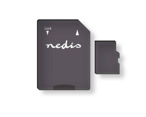 Nedis Muistikortti | microSDHC | 64 GB | Kirjoitusnopeus jopa 90 Mb/s | Luokka 10