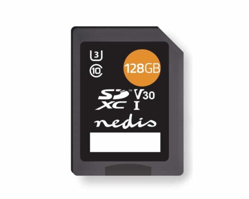 Nedis Muistikortti | SDXC | 128 GB | Kirjoitusnopeus jopa 80 Mb/s | Luokka 10