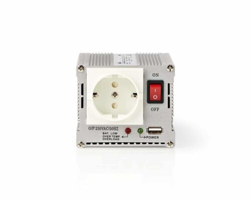 Nedis Invertteri, Muokattu Siniaalto | 12 V DC–230 V AC | 300 W | 1 x Schuko / 1 x USB-Lähtö