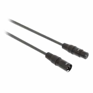 Sweex XLR Stereokaapeli XLR 3-Pin Uros – XLR 3-Pin Naaras 1.5 m Tummanharmaa