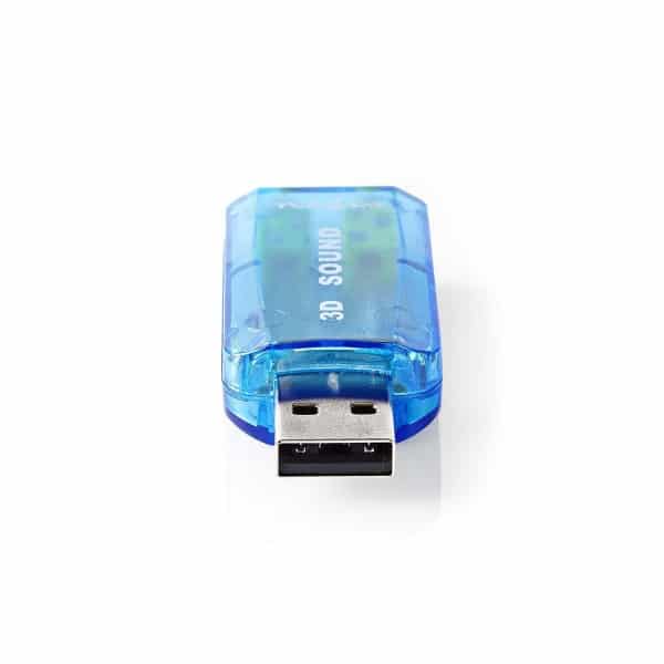 Nedis Äänikortti | 3D sound 5.1 | USB 2.0 | 3,5 mm:n Kaksoisliitin