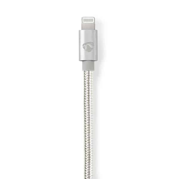 Nedis Apple Lightning -Kaapeli | Apple Lightning, 8-Nastainen Uros – USB-C | 1,00 m | Alumiini