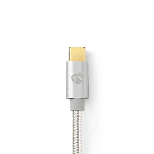 Nedis USB 3.1 -Kaapeli | Type-C, Uros – A, Uros | 2,0 m | Alumiini