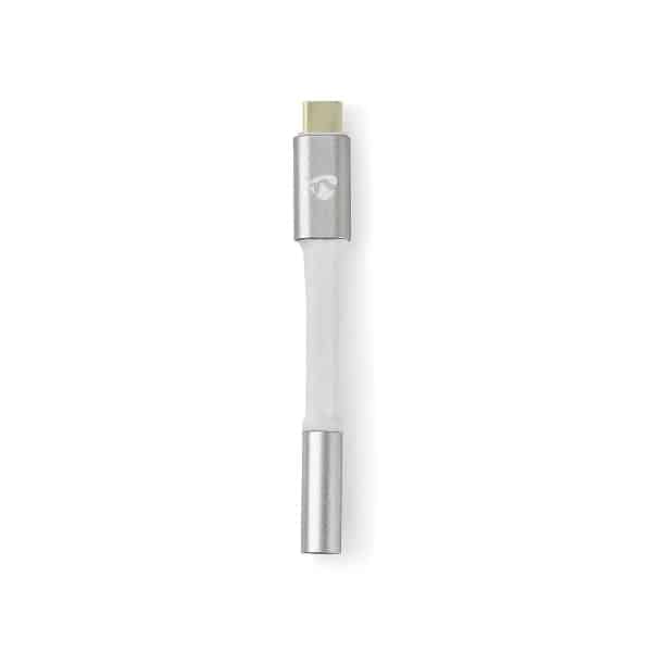 Nedis USB-C-Sovitin | USB-C, Uros – 3,5 mm:n Naaras | 0,08 m | Alumiini