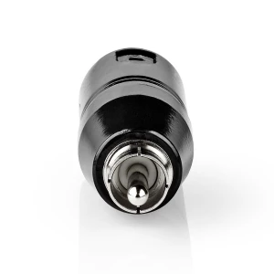 Nedis XLR Adapter | XLR 3-Pin Male – RCA Male | 1 Pc | Metal