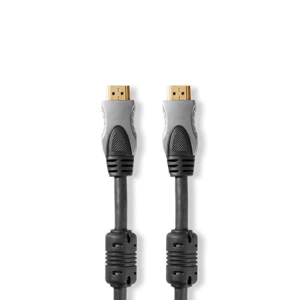 Nedis High Speed HDMI™-Cable Ethernet | HDMI™-connector – HDMI™-connector | 1.50 m | Anthracite
