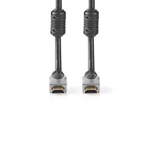 Nedis High Speed HDMI™-Cable Ethernet | HDMI™-connector – HDMI™-connector | 2.50 m | Anthracite
