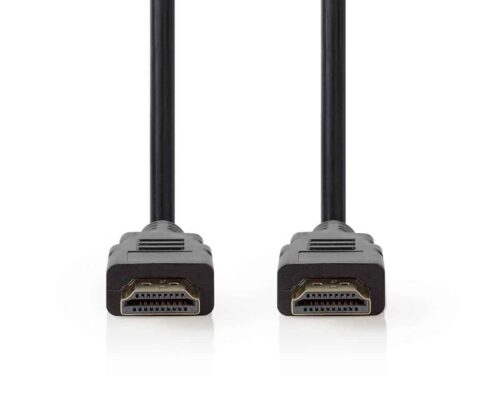 Nedis Premium High Speed HDMI™ -kaapeli, jossa Ethernet | HDMI™-Liitin – HDMI™-Liitin | 1,00 m | Musta