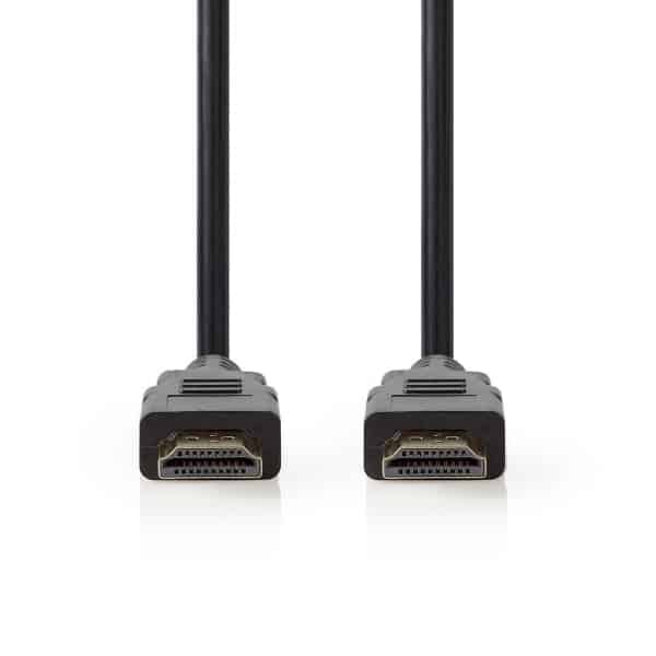 Nedis Premium High Speed HDMI™ -kaapeli, jossa Ethernet | HDMI™-Liitin – HDMI™-Liitin | 1,00 m | Musta