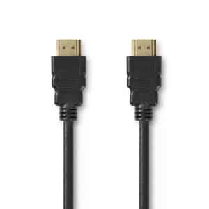 Nedis Premium High Speed HDMI™ -kaapeli, jossa Ethernet | HDMI™-Liitin – HDMI™-Liitin | 1,00 m | Musta